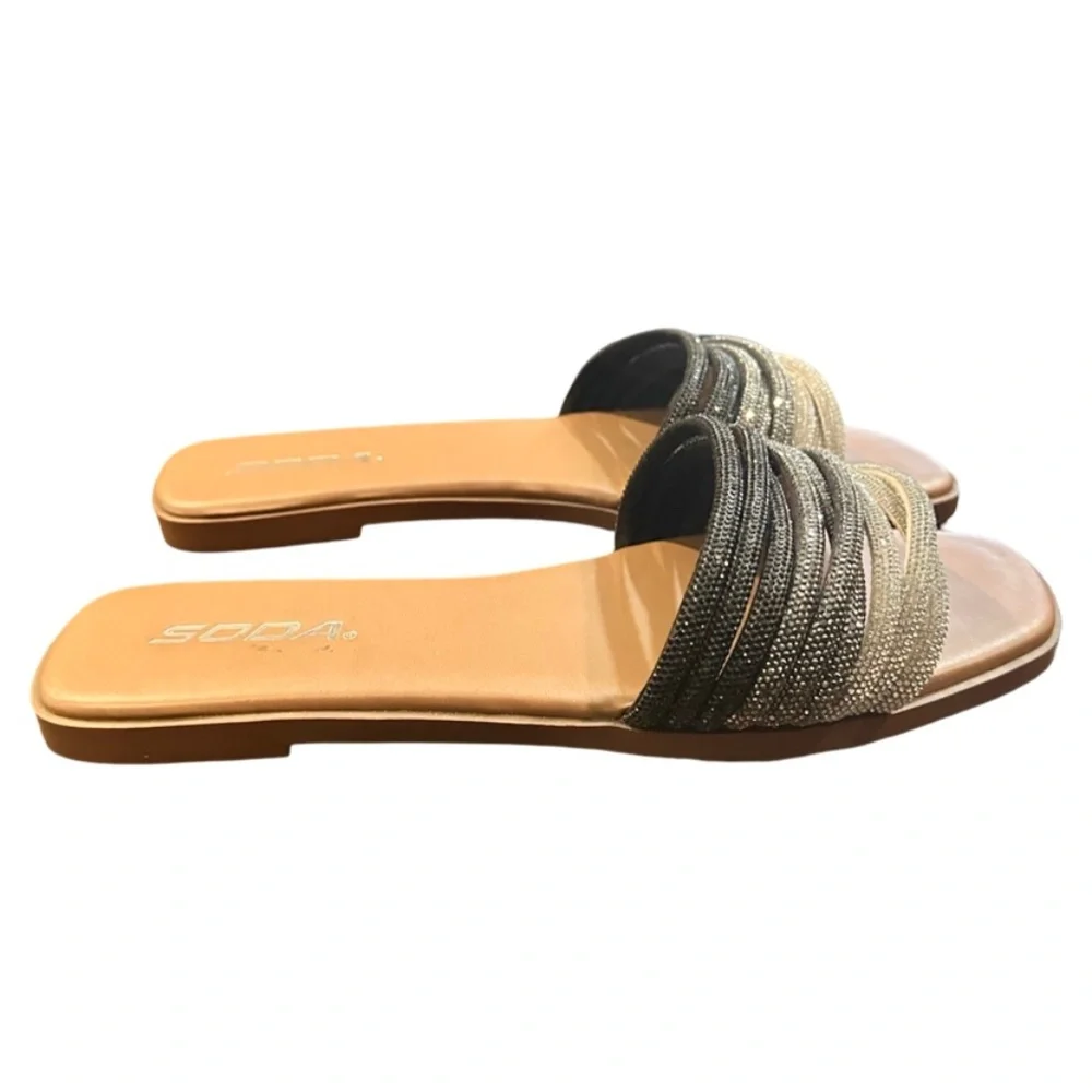 Multi Strand Rhinestone Slides - Picture 4 of 5